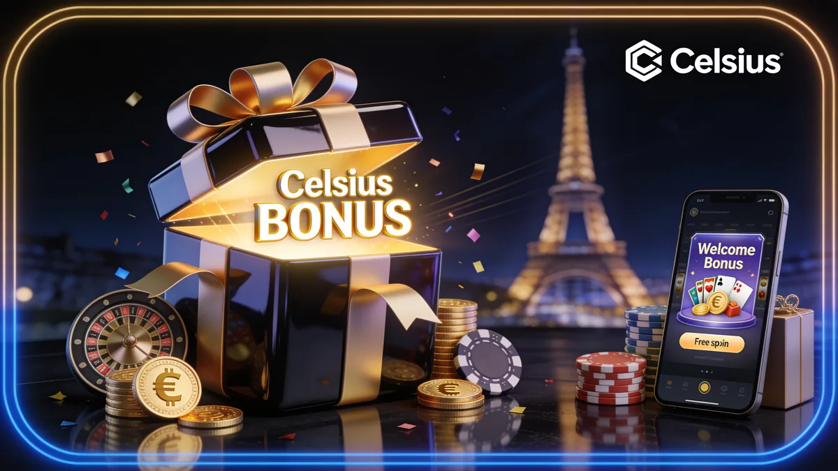 Bonus de bienvenue Celsius Casino pour les joueurs en France